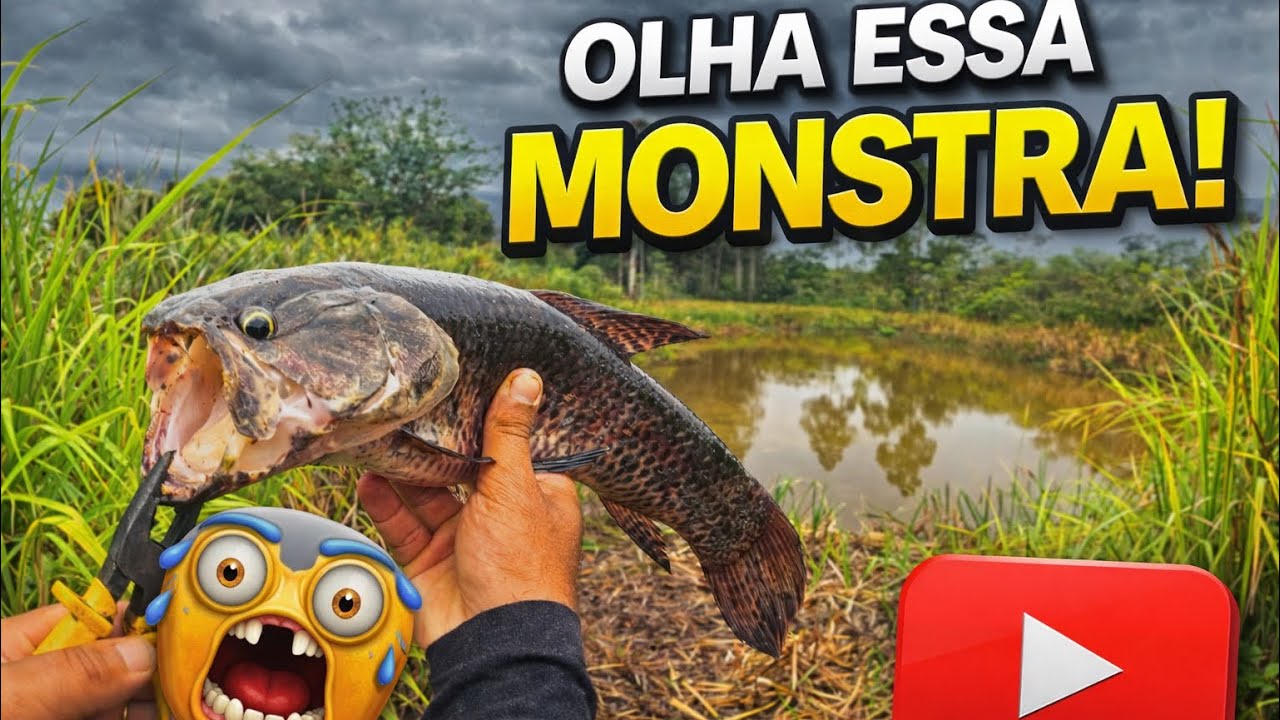 Já puxa a cadeira que a pescaria vai começar ENCONTREI o NINHO DAS TRAIRAS 🚨🚨👉👉😱