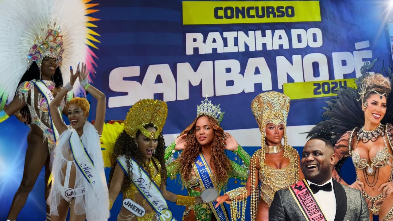 SHOW 😱 CONCURSO RAINHA DO SAMBA NO PÉ CARNAVAL RIO DE JANEIRO