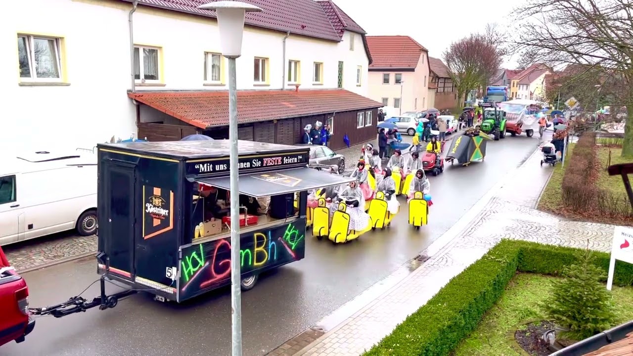 Faschingsumzug des HCV in Haßleben am 19.2.23