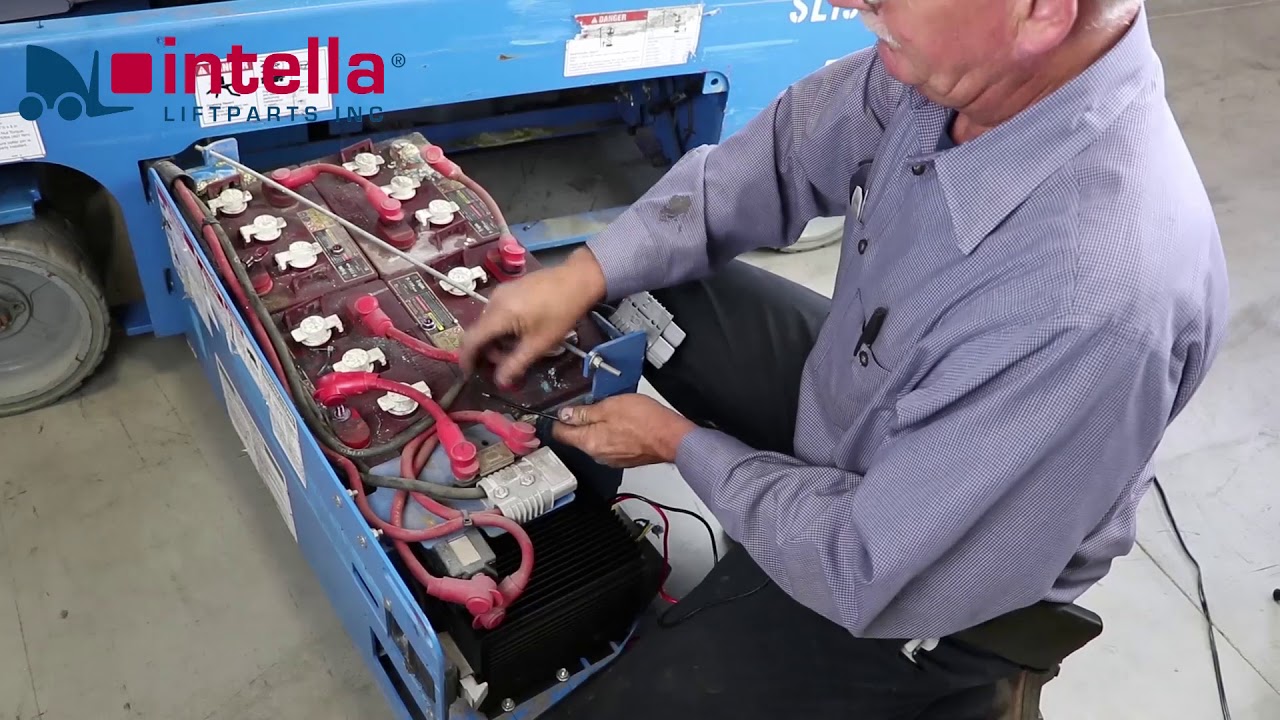 How to Replace a Genie 105739 Scissor Lift Battery Charger | Intella Parts