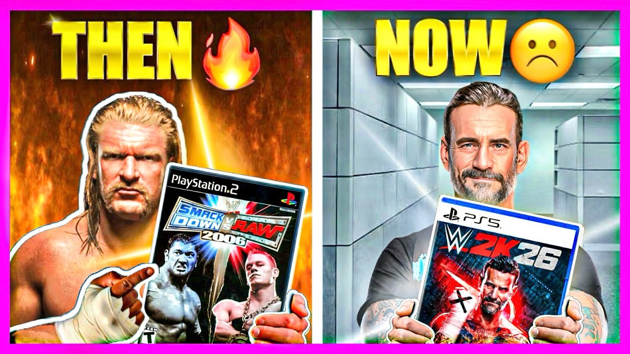 Почему современные игры WWE безжизненны и скучны...