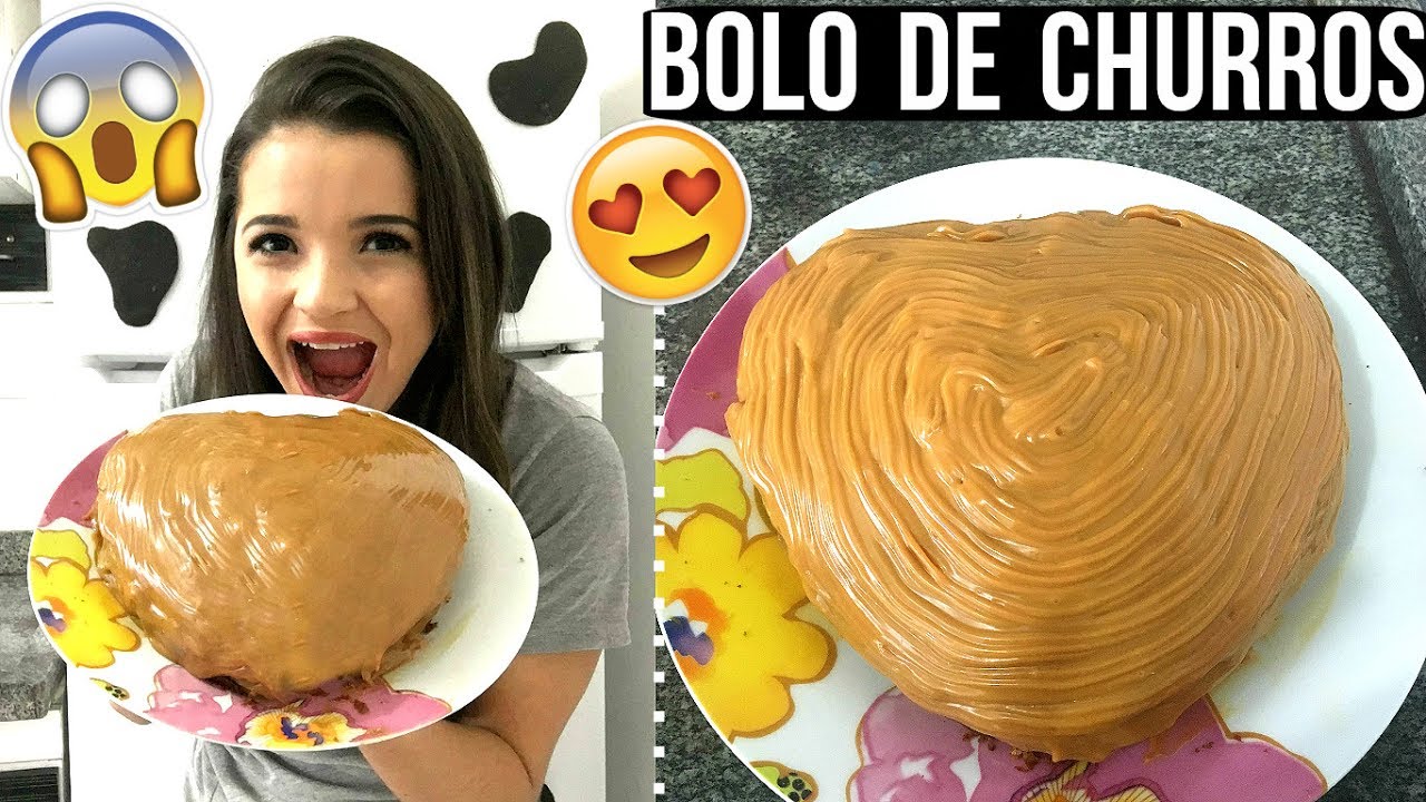 BOLO DE CHURROS ♥ - Bruna Paula