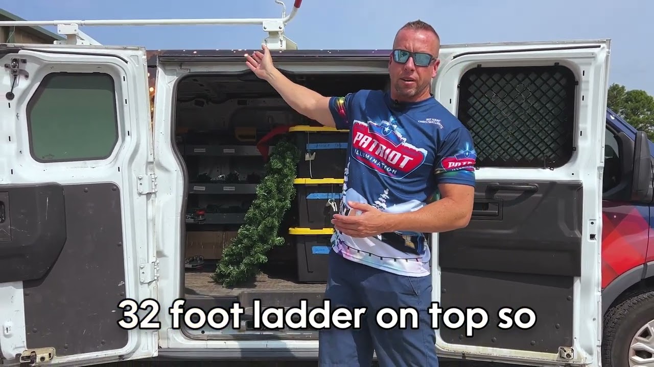 Maximize Your Christmas Light Business: Earning $250k a Season with Ford Transit