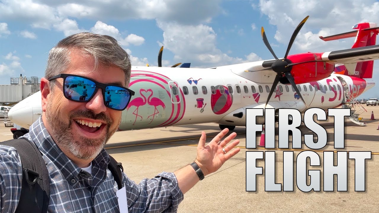 ПЕРВЫЙ РЕЙС авиакомпании Silver Airways (из Гринсборо в Нэшвилл)