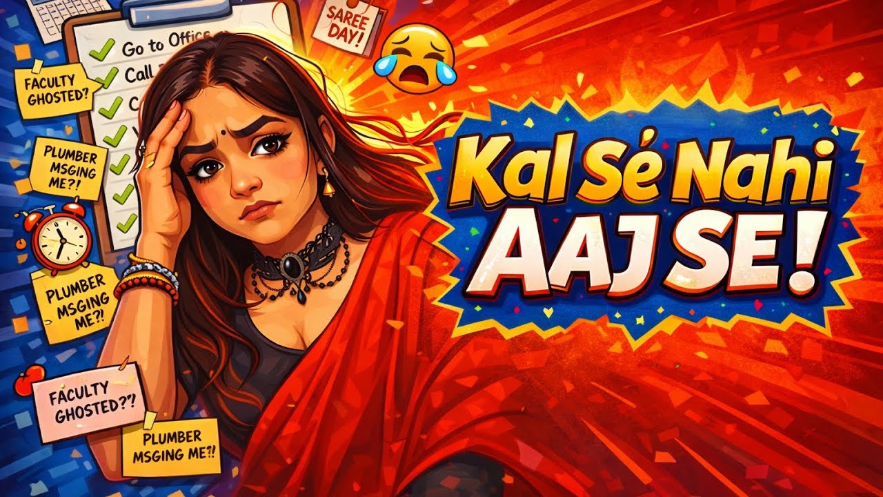 My First Day of Actually Adulting (It Was Chaos) | Kal Se Nahi Aaj Se - Day 1