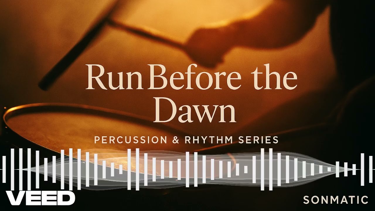 Run Before the Dawn (Instrumental) | Sonmatic Percussion & Rhythm | Cinematic K-pop Hybrid
