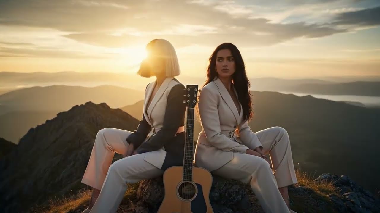 Sia - Unbreakable Light Remix ft. Dua Lipa (Tour Inspired Visuals)