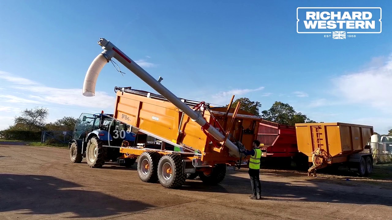 Richard Western SF16HS Plus with Hydraulic Folding Auger and Roll Over Kit