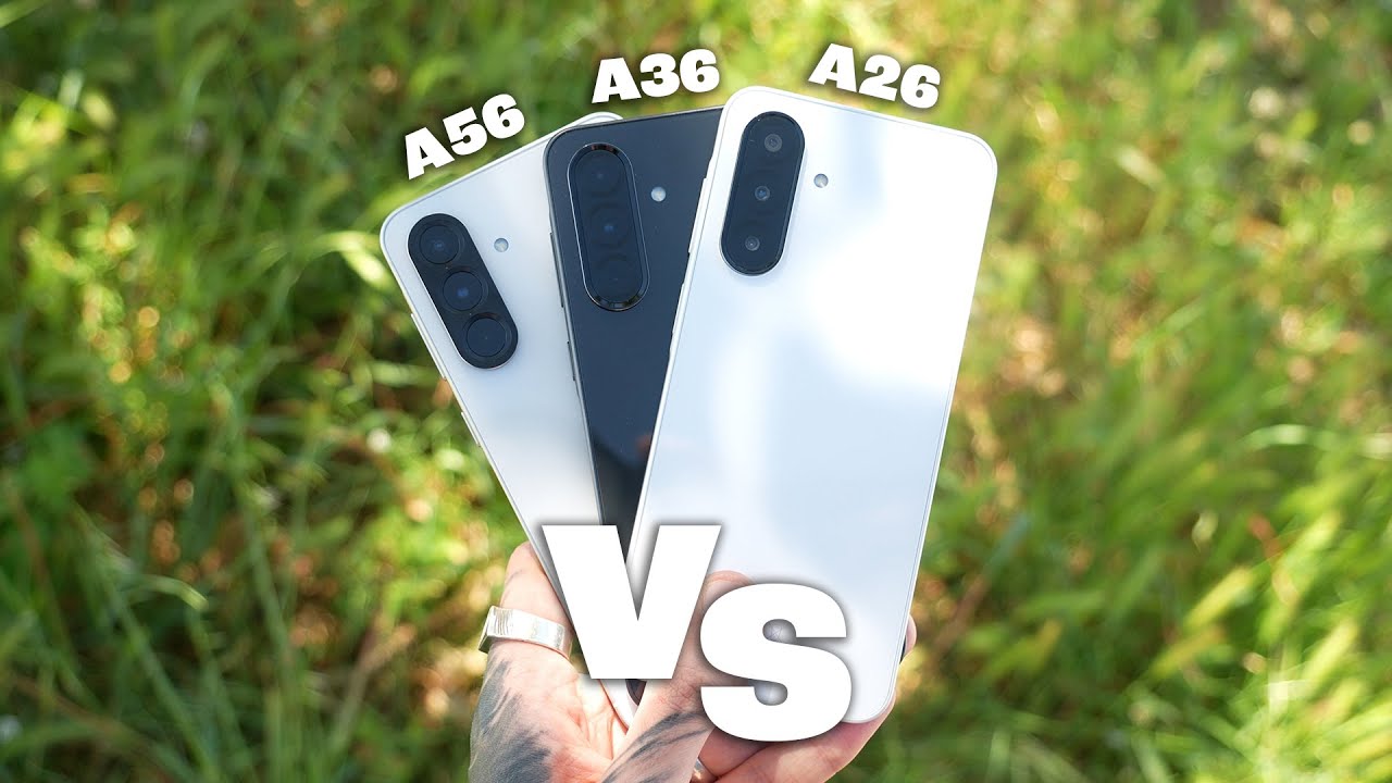📲 COMPARATIVA Samsung Galaxy A26, A36 y A56 🆚 &iquest;Cu&aacute;l es mejor para ti? 🔍📊
