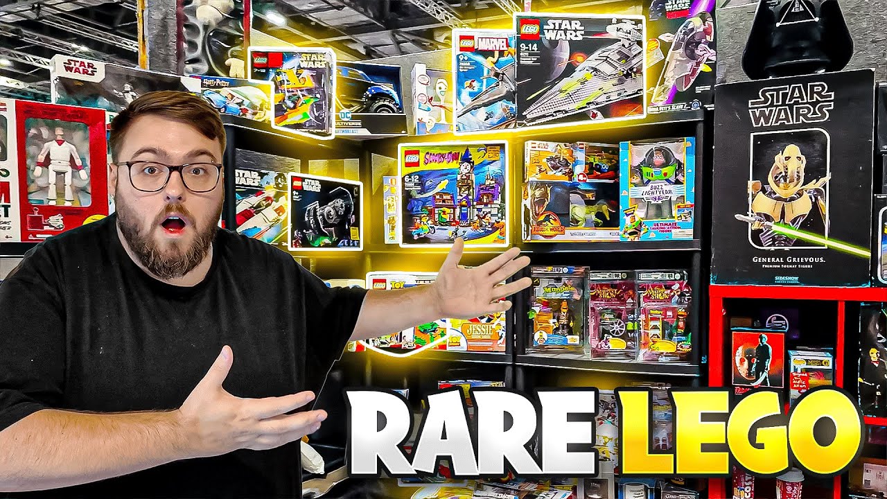 I Found the RAREST LEGO Sets HIDDEN at Comic Con!