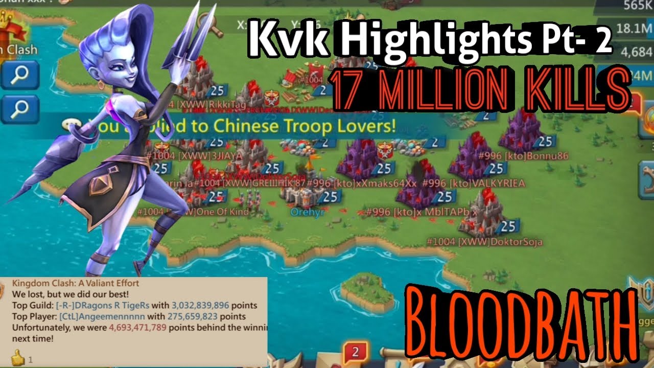 Lords Mobile - T3 Solo Trap Cant be Burnt | Insane KvK | 275m Points | Pt - 2