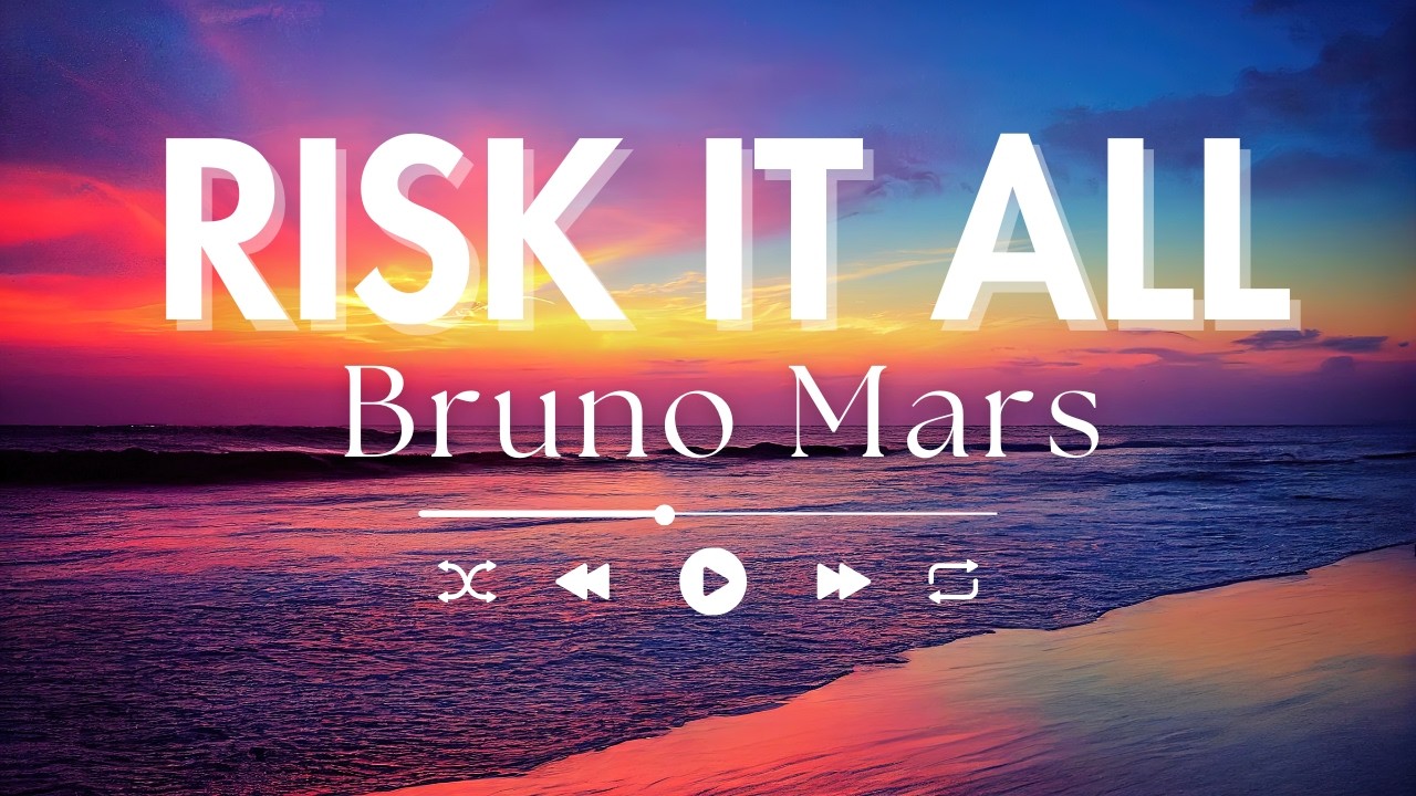 Bruno Mars – Risk It All (with lyrics) | Smooth Jazz Lounge Version | English Songs | The Romantic