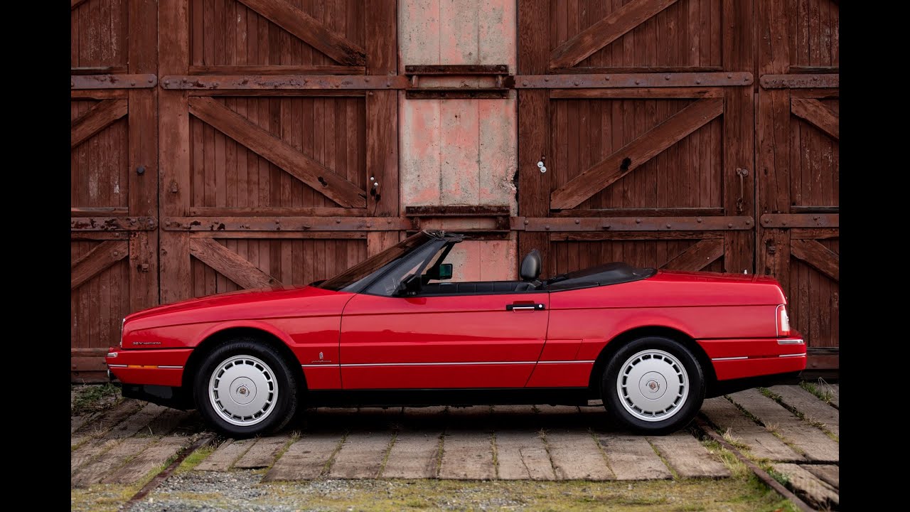 Управляйте Cadillac Allante 1992 года выпуска ~ Silver Arrow Cars Ltd.