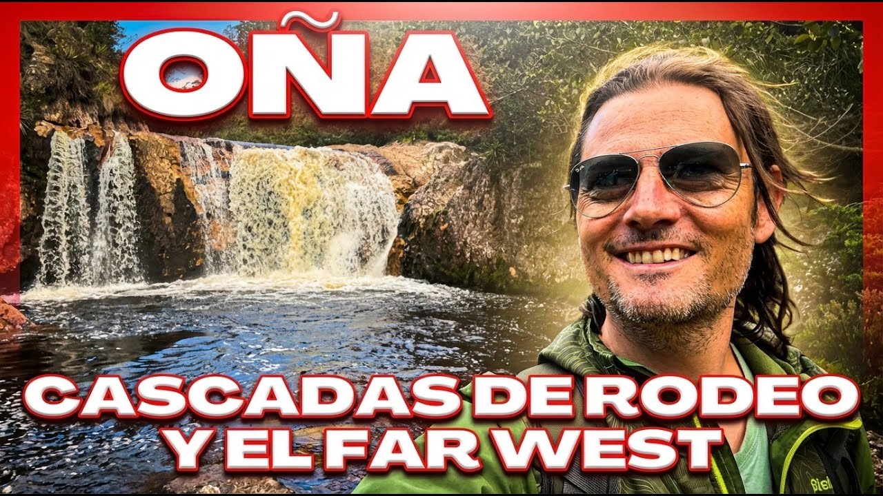 ¡Esto es ECUADOR! Cascadas de Rodeo y un paisaje Far West en OÑA con los estoraques