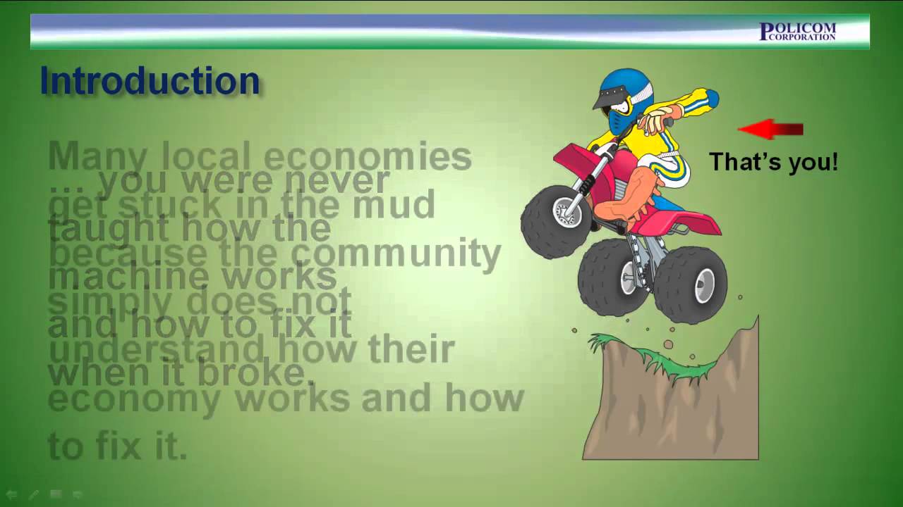 Introduction - How to build a local economy.