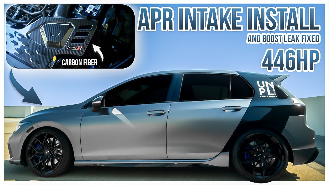 MK8 Golf R gets NEW APR Intake and it SOUNDS GOOD