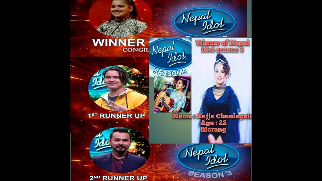 winner of Nepal Idol season 3 #SajjaChaulagain