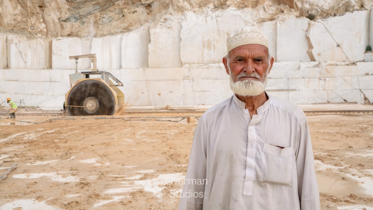 Discover the Marble Mining Process in PAKISTAN: Stunning Cinematic Footage