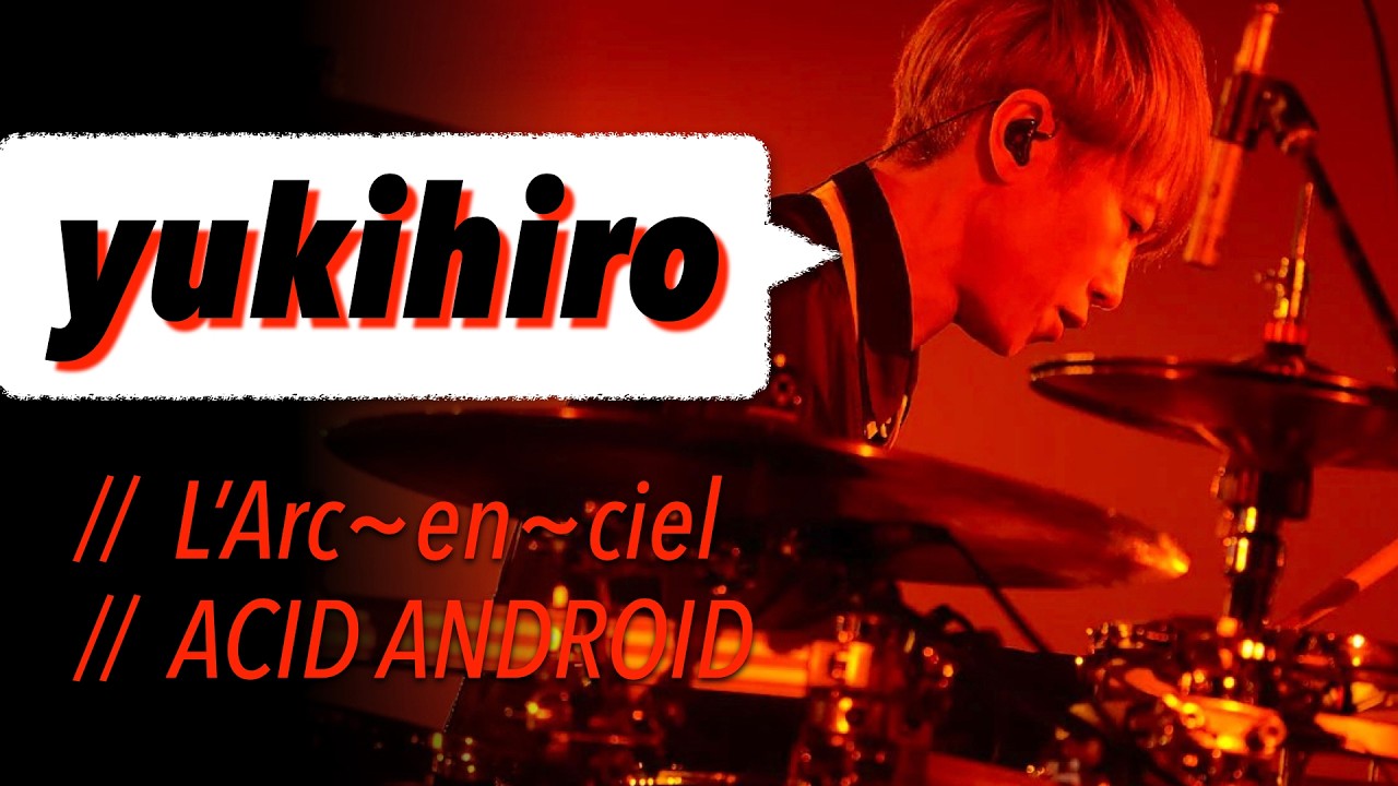 yukihiro [L'Arc~en~Ciel] -Drum Solo 3-