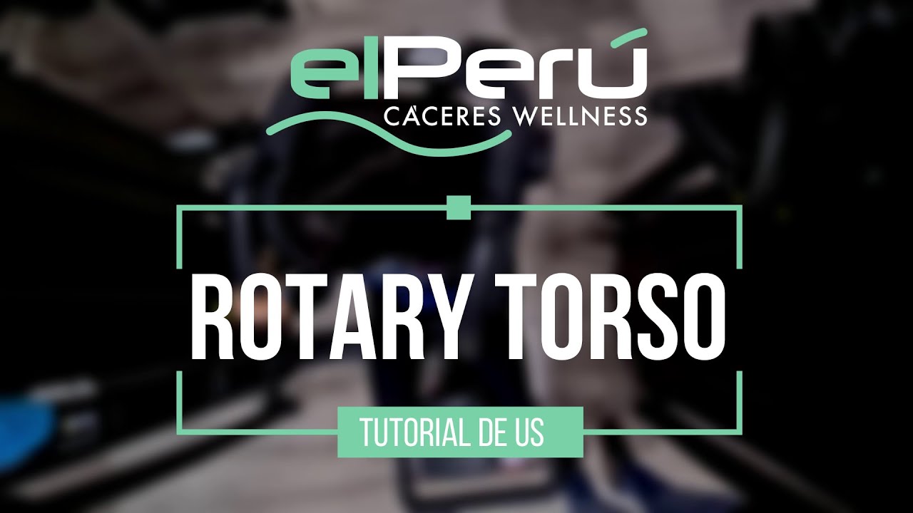 TUTORIAL ROTARY TORSO
