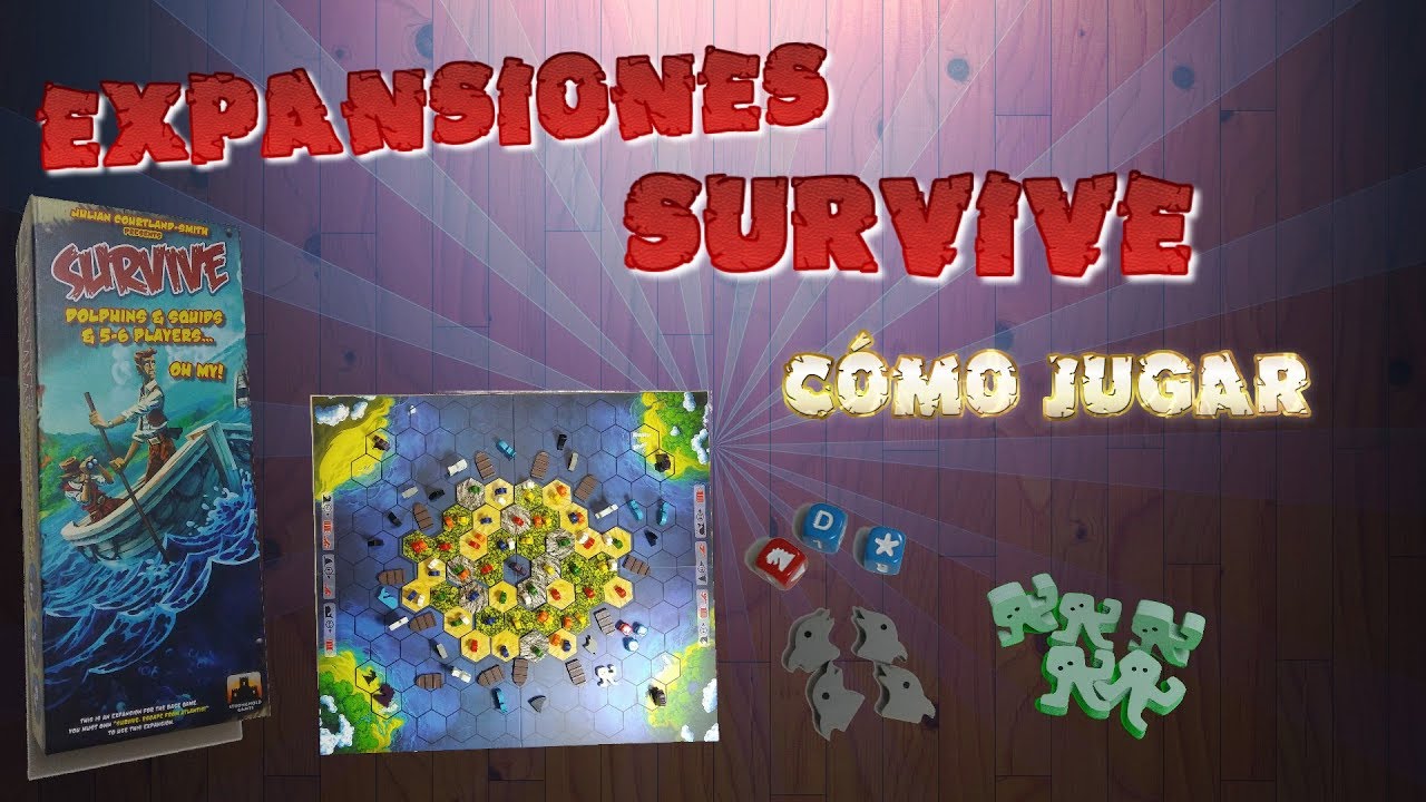 Cómo jugar con las expansiones de Survive la isla | Tutorial expansiones de the island y opinión