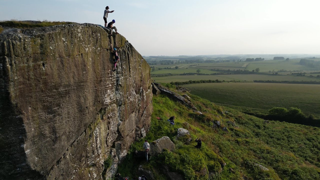 Rothley Crack VS *** - Rothley Crag, Northumberland (Corker!)