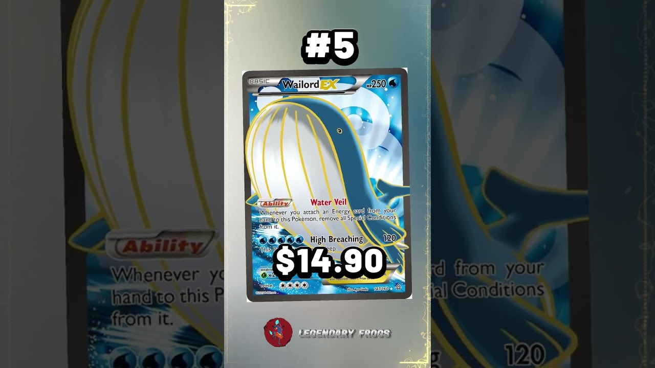 Top 5 Wailord Pokemon Cards