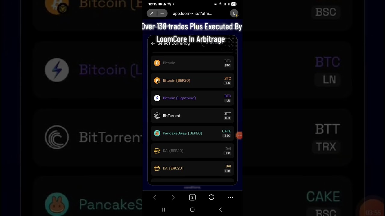 138 Microtrades From LoomX Arbitrage bot~~Both PERSONAL & COMMUNITY rewards