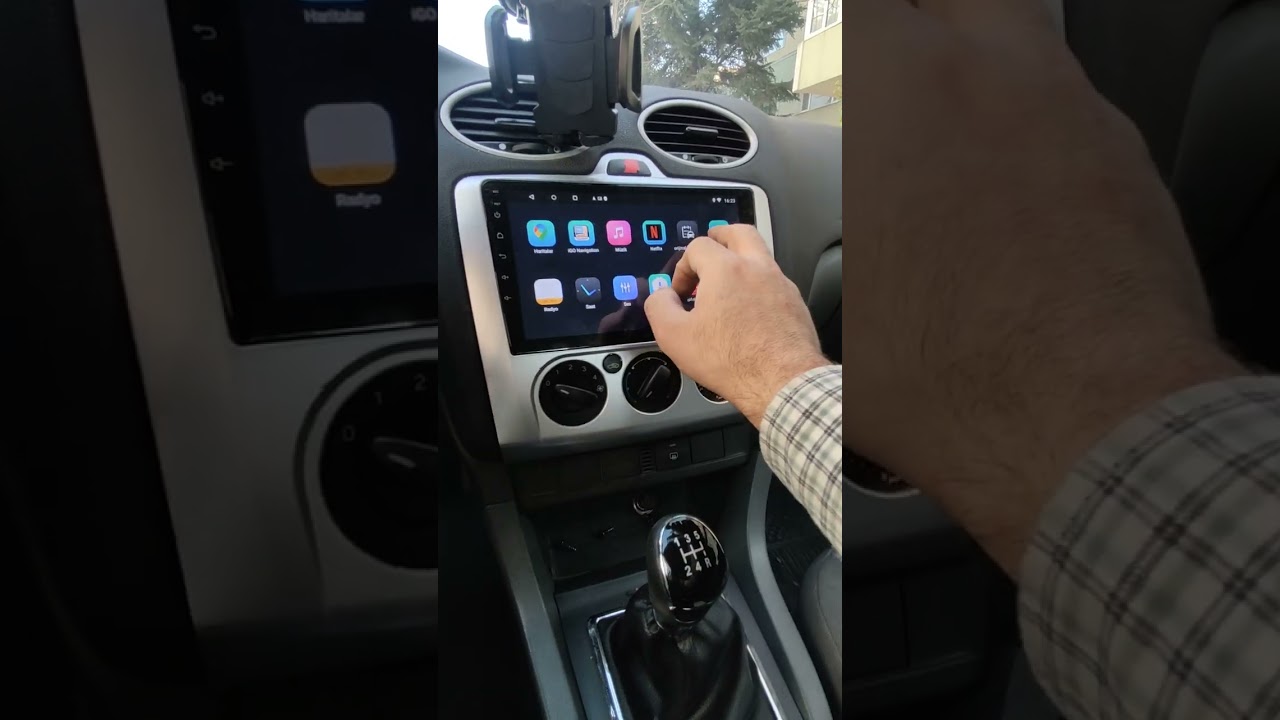 Ford Focus 2 Carplay Android Multimedya Ve Geri Görüş Kamerası Yaptık