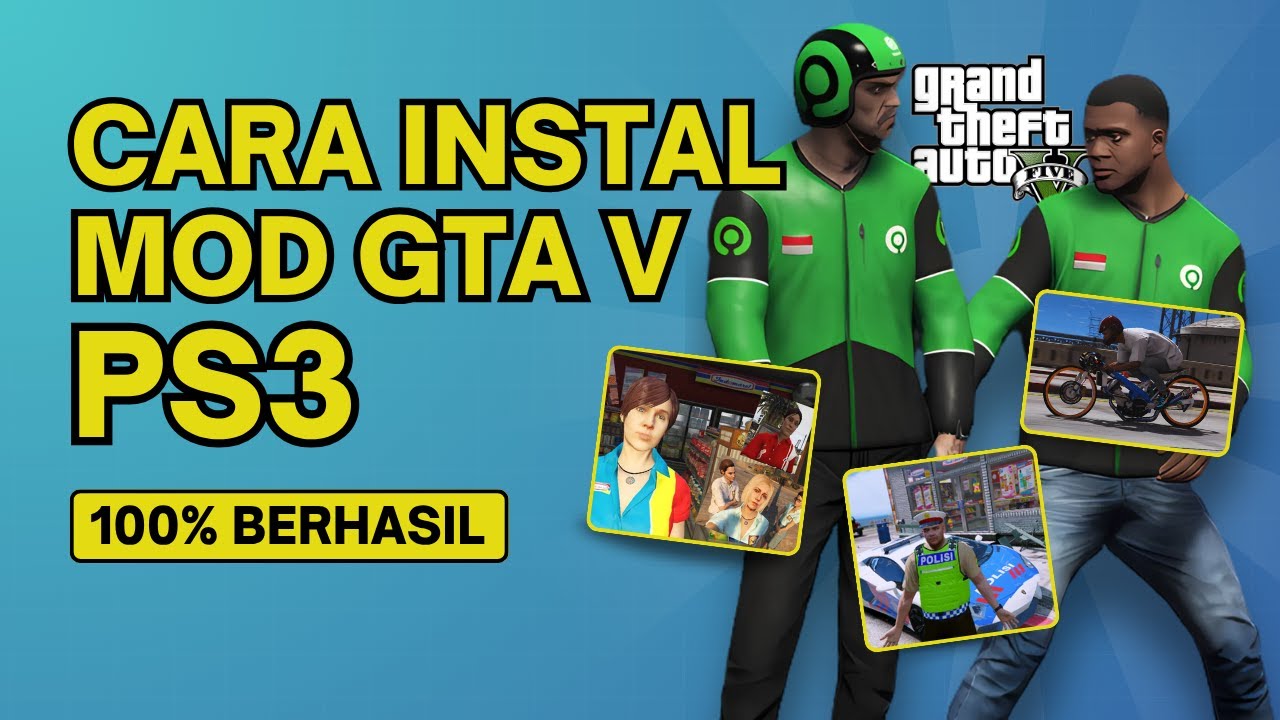 CARA PASANG M0D GTA 5 DI PS3