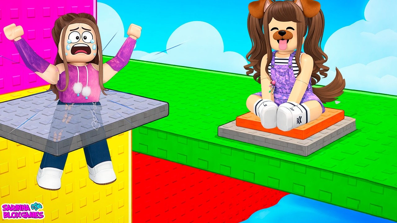 VIREI CACHORRINHA DA MINHA MÃE NESSA TORRE!🤣ROBLOX