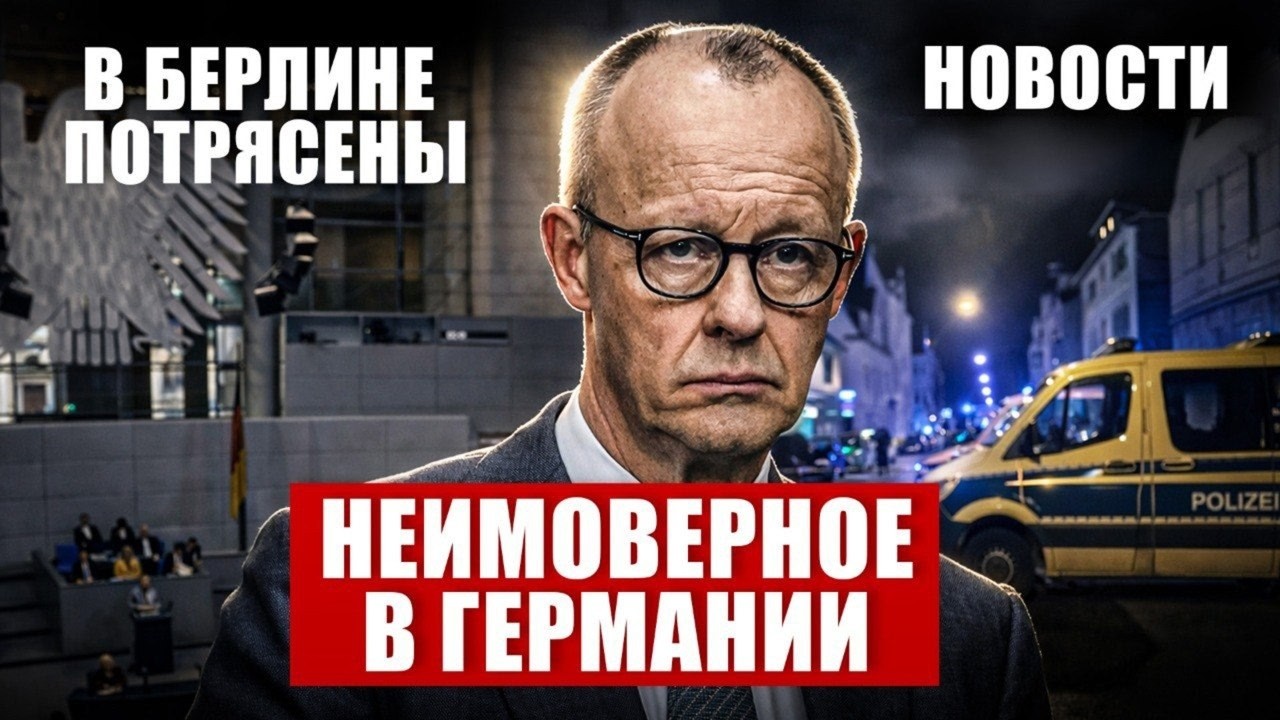 Неимоверное в Германии. В Берлине потрясены. В Европе протестуют. Новости сегодня