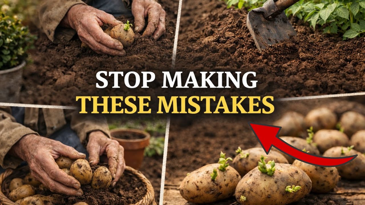 STOP Making These Potato Growing Mistakes | Simple Tips for a Bigger Harvest