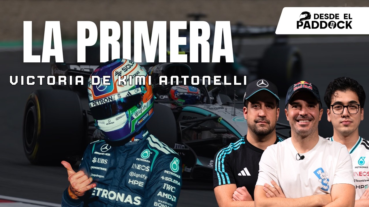 Historia en China: Antonelli gana y sacude la Formula 1 - Desde el Paddock T3 - Cap 4