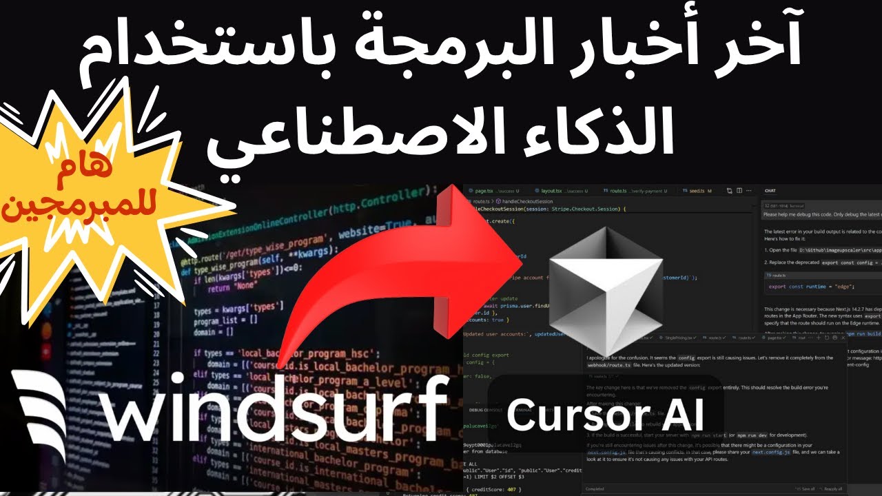 نماذج ذكاء اصطناعي جديدة، و ادوات لازم تستخدمها في البرمجة  #ai #chatgpt