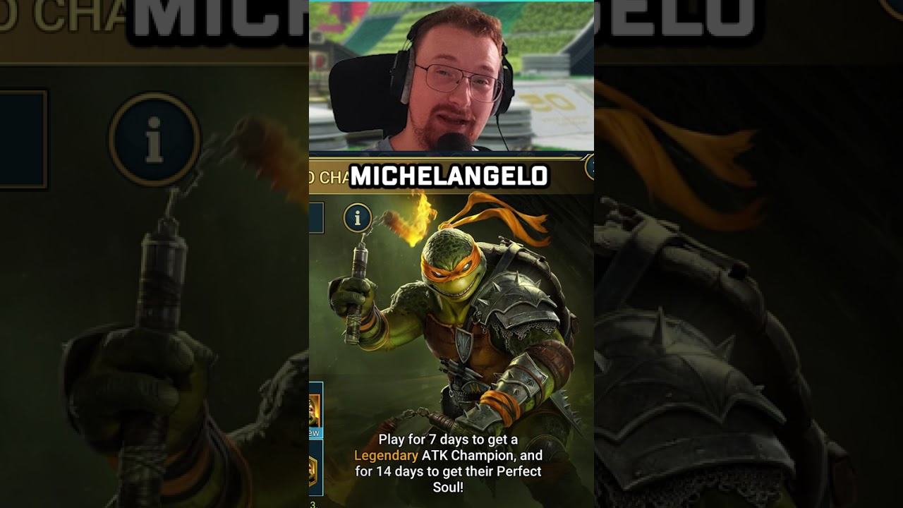 Free TMNT x RAID Shadow Legends Promo Champion!