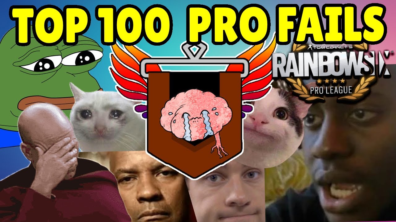 TOP +100 Moments of PROs Playing Like Coppers Of All Time ( 10 IQ Mode ) - Rainbow Six Siege