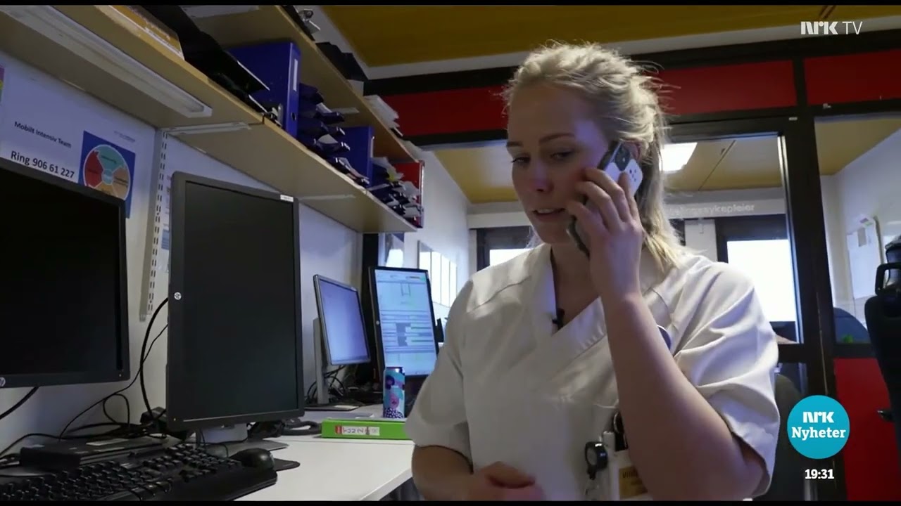 NRK nyhetsinnslag fra Stavanger universitetssjukehus
