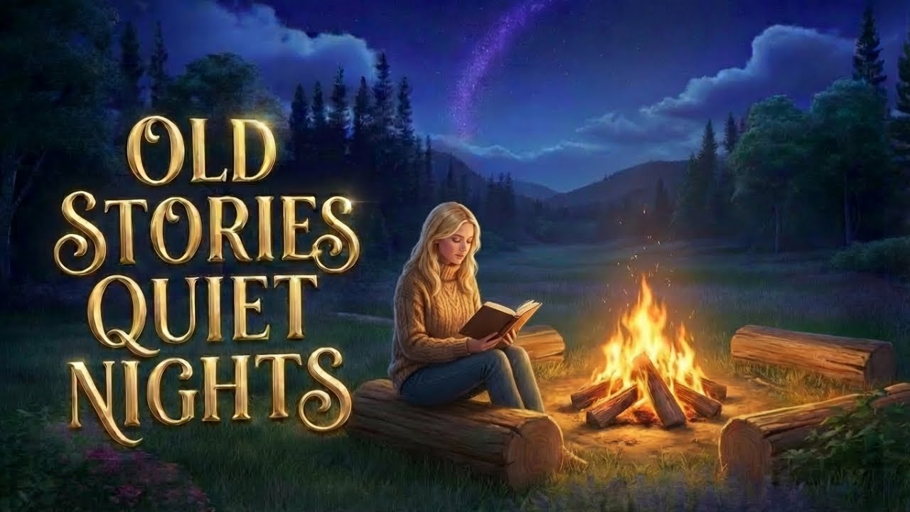 The History of Bedtime Stories | A Quiet Night for Grown Ups (Fire Crackle)