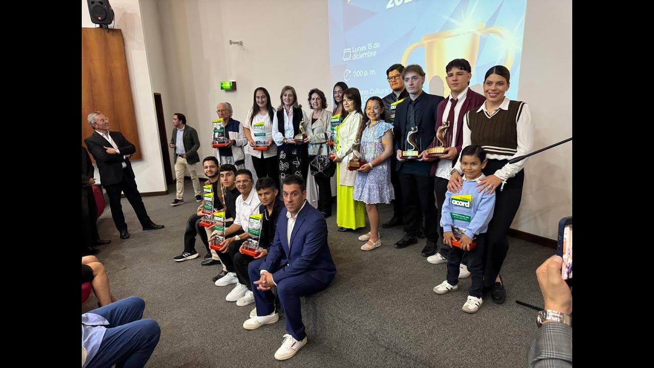 ACORD CALDAS EXALTÓ A LOS MEJORES DEPORTISTAS DEL 2025 EN EL DEPARTAMENTO
