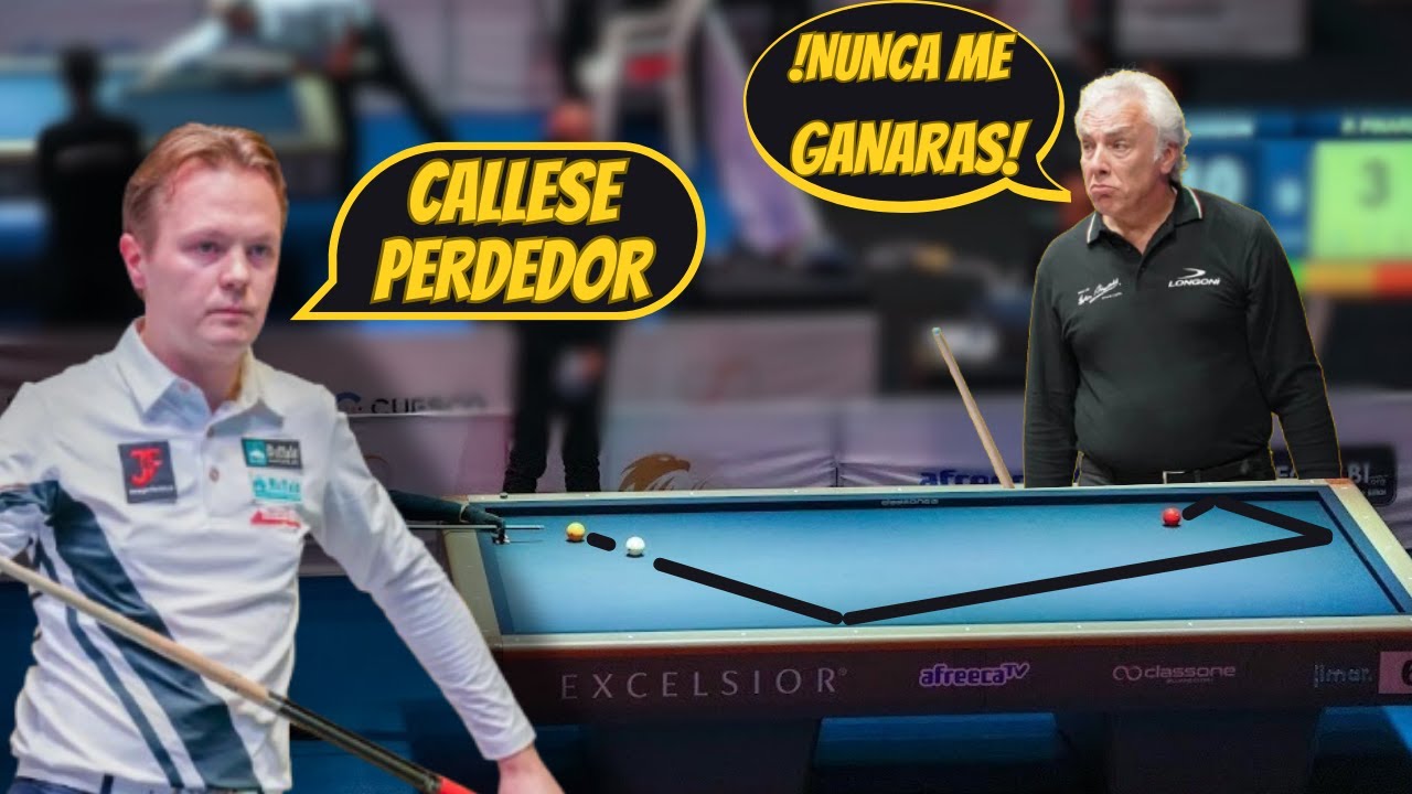 ❌Casi PIERDE por una MAL TACADA😱/M ZANETTI🆚 GLEN HOFMAN 🎱 #billiards #3bandas #snooker #deportes 