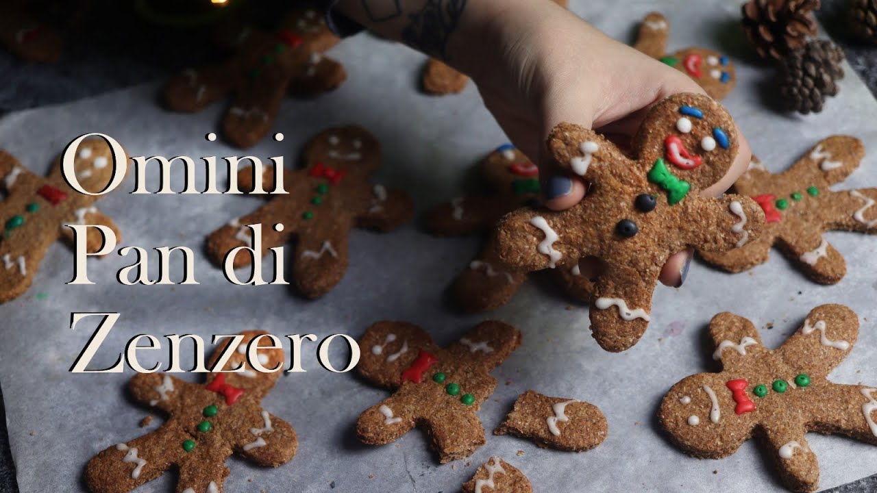 Omini pan di zenzero VEGAN | Ghiaccia reale senza albume per icing