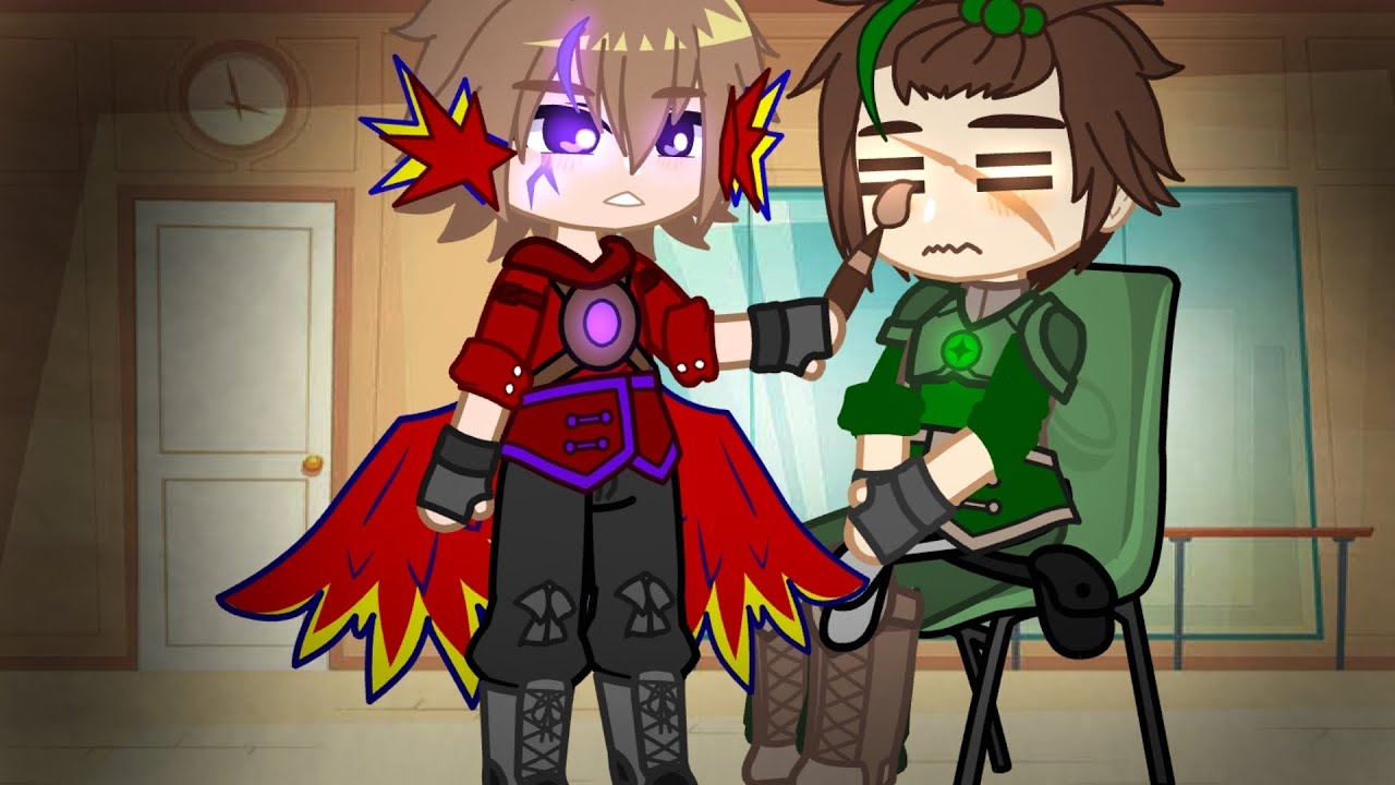 Joel pretending to be Xisuma //hermitcraft au//gacha