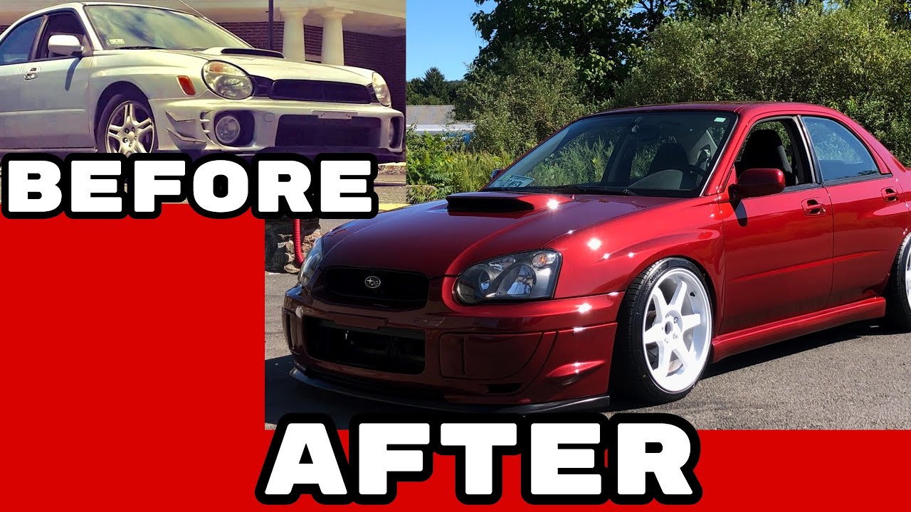 BUILDING A WRX IN 18 MINUTES!!! *BUG TO BLOB*