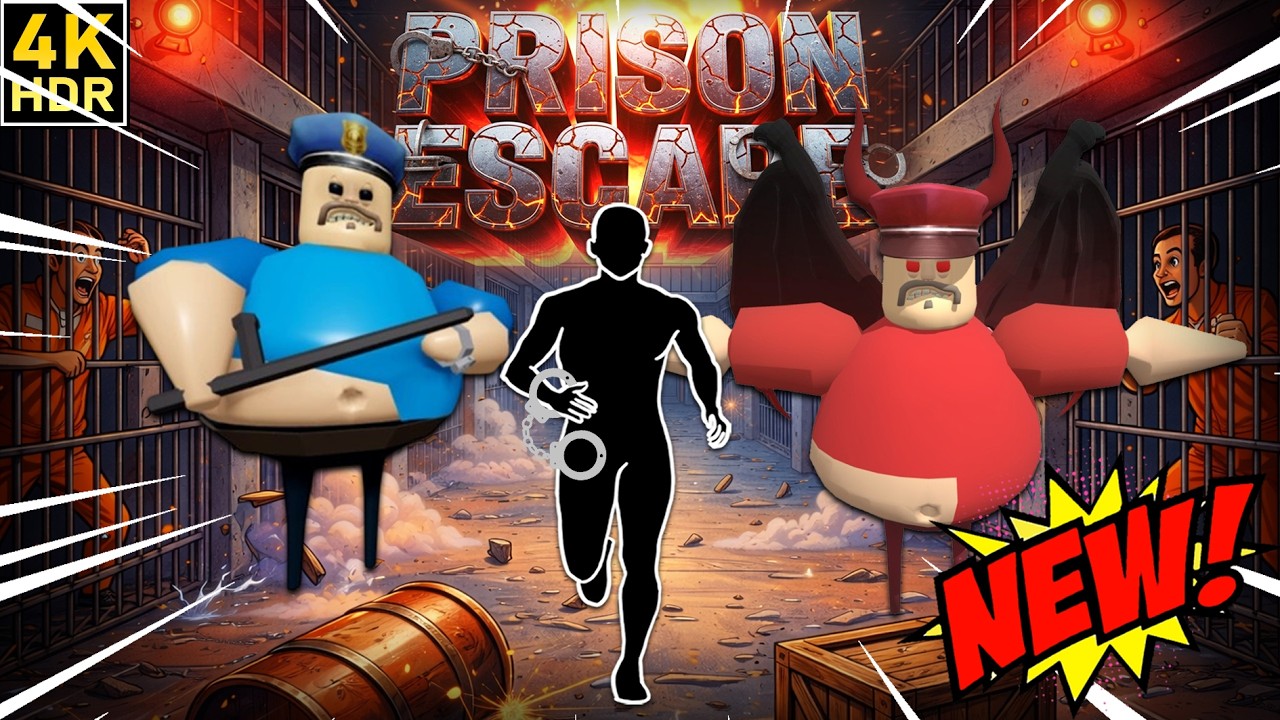 POV PRISON ESCAPE RUN | Viral Challenge | Immersive Interactive Warm-up | Fun Workout | Party Game