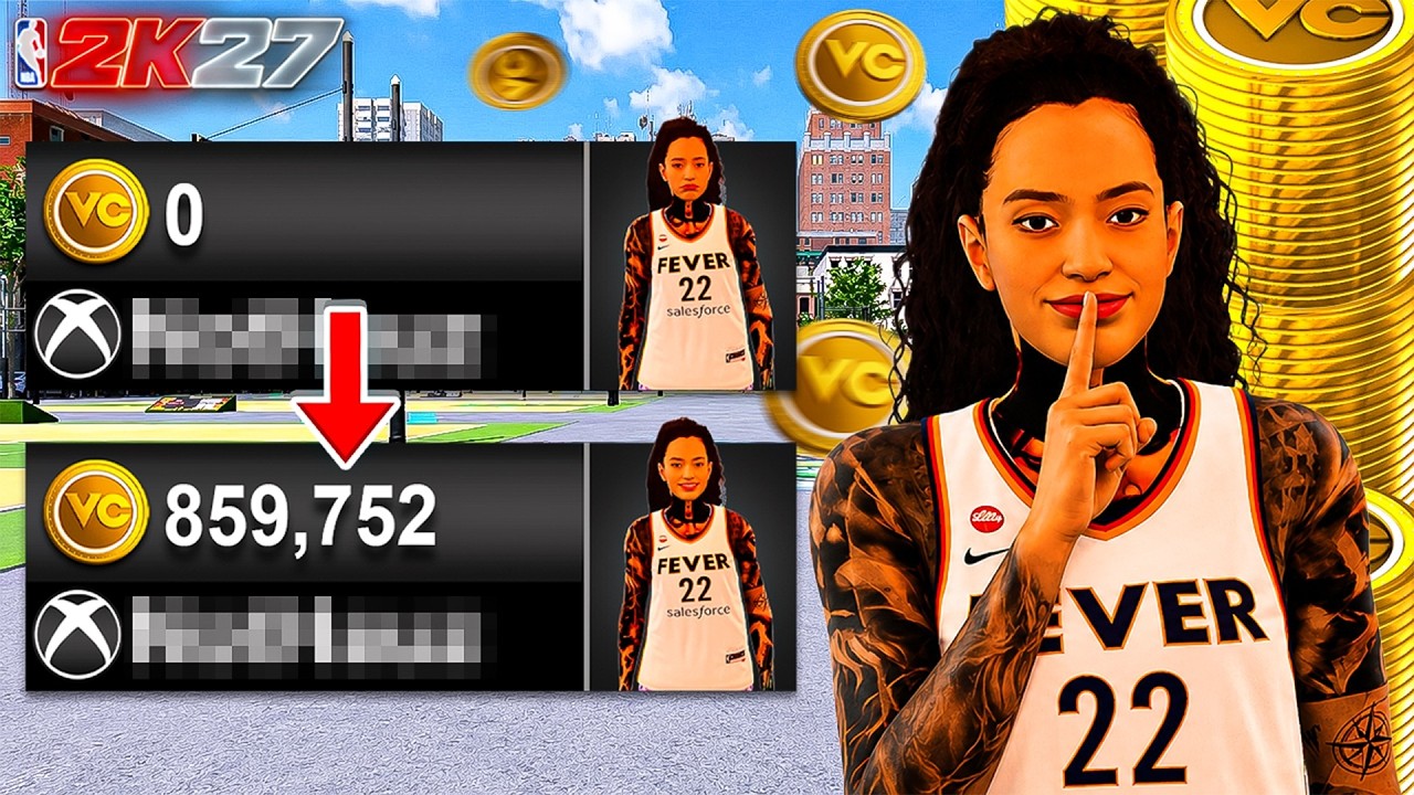NBA 2K27 МЕТОД ФАРМА VC 🤑!! 200К VC ЗА 7 ЧАСОВ!! МЕТОД ФАРМА VC В NBA 2K27