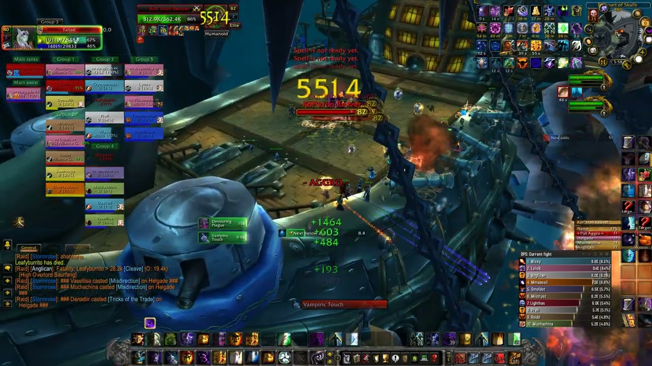 Warmane | Lordaeron | ICC 25hc - Gunship ☠️ | Shadow Priest PoV
