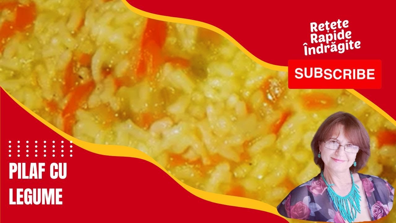 Orez cu Legume – Simplu, Rapid și Delicios (pilaf post)