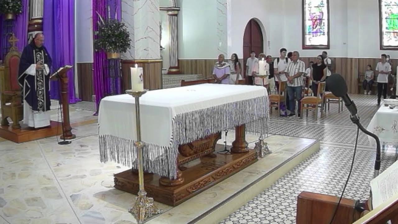 SANTA EUCARISTIA DE HOY   MIERCOLES DE CENIZA    18  - 02 - 26         12   : 00     M.