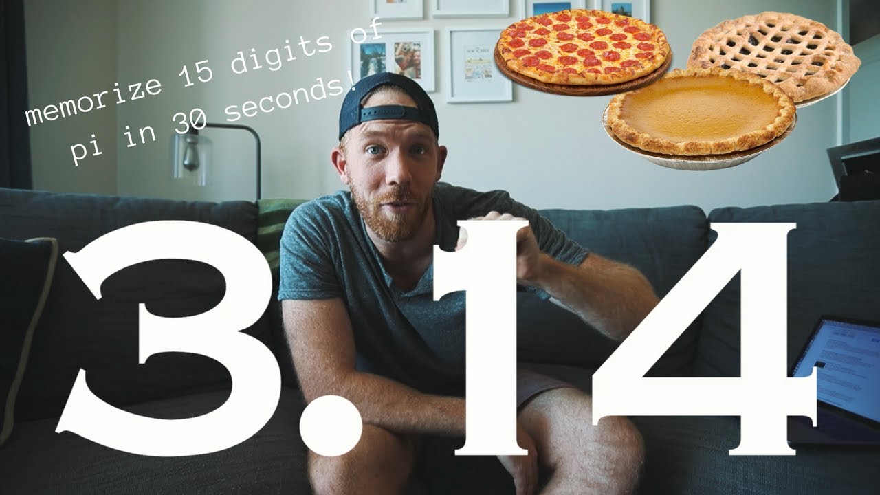 MEMORIZE 15 DIGITS OF PI IN 30 SECONDS!! // RANDOM MEMORY TIPS 18.4